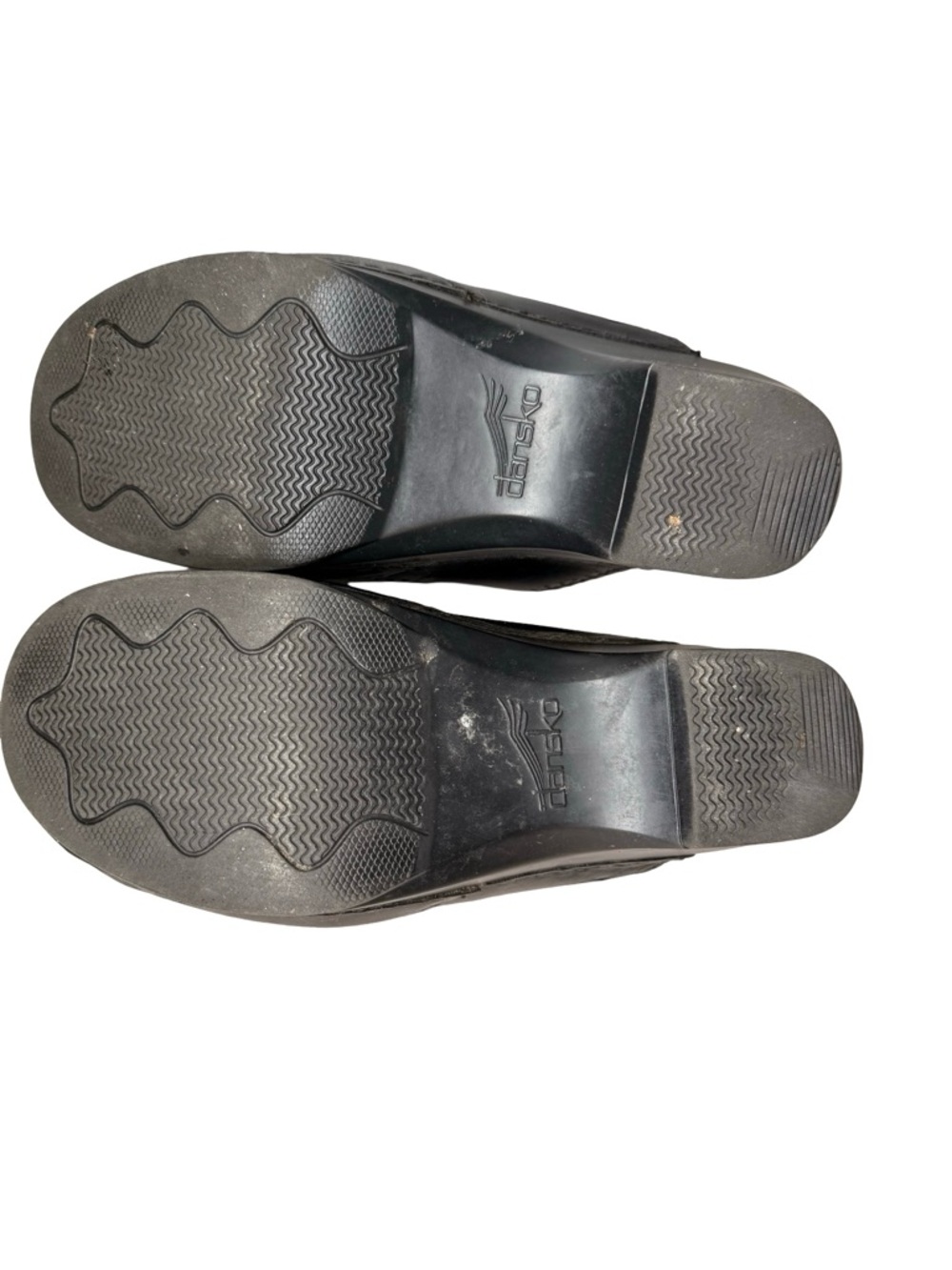 Dansko Black Leather Clogs Comfort Slip On Boho Y2K - Picture 8 of 10